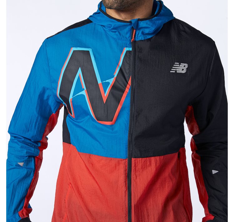 Printed Impact Run Light Pack Jacket