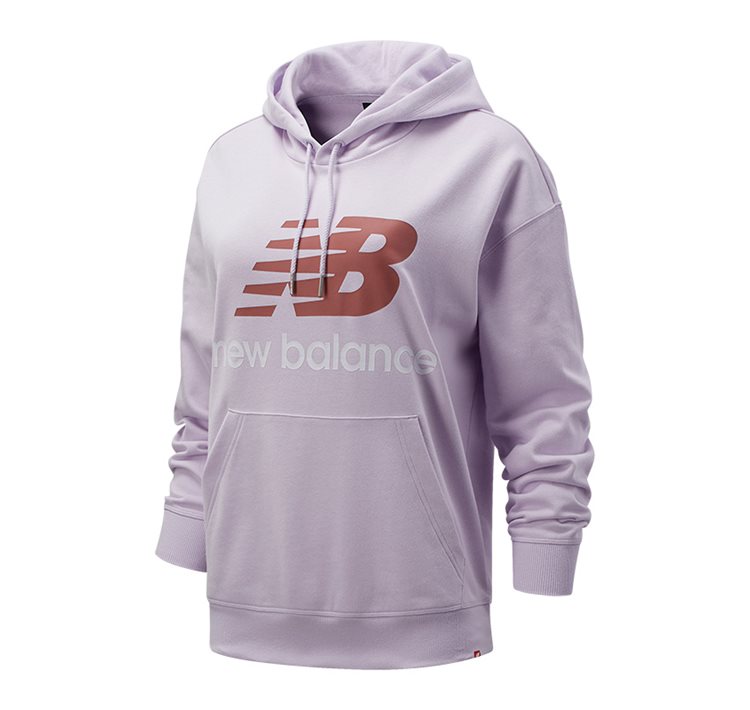 Essentials Stacked Logo Oversized Hoodie