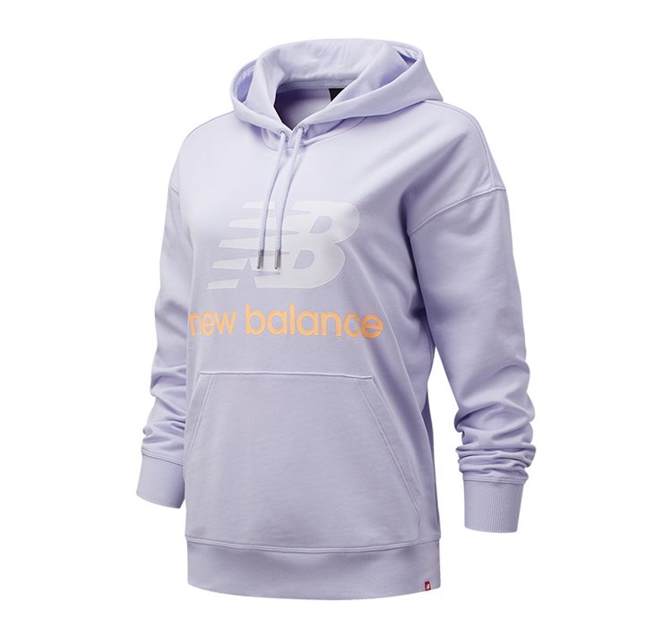 Essentials Stacked Logo Oversized Hoodie