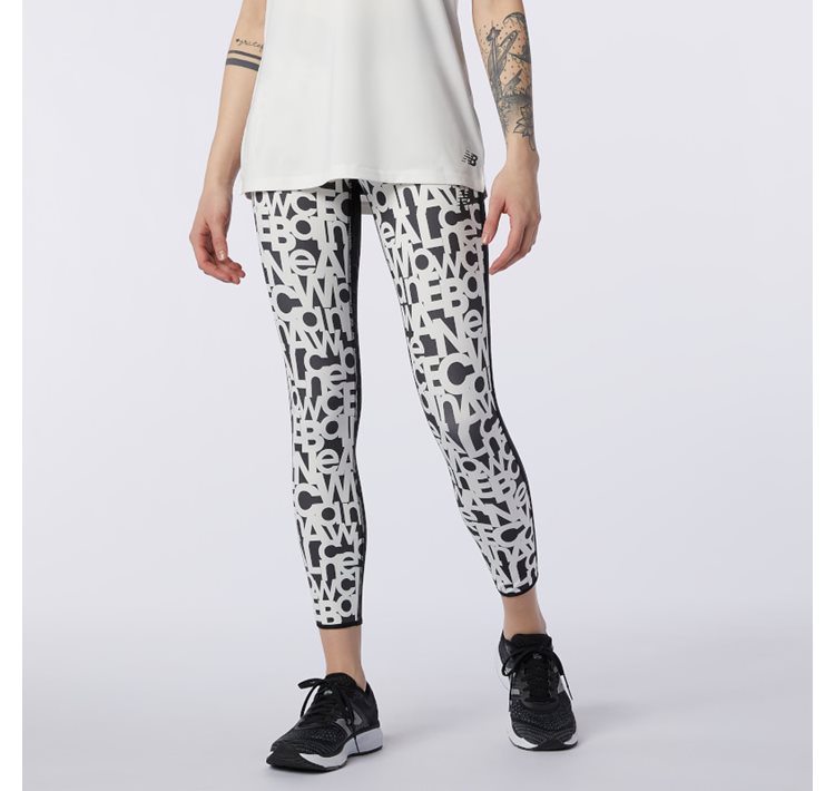 Relentless Printed High Rise 7/8 Tight