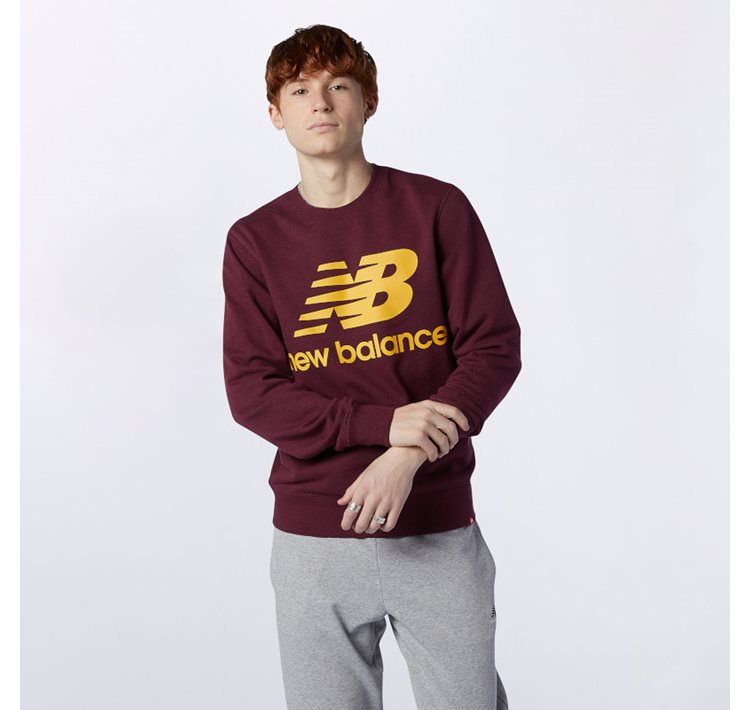 NB Essentials Stacked Logo Crew