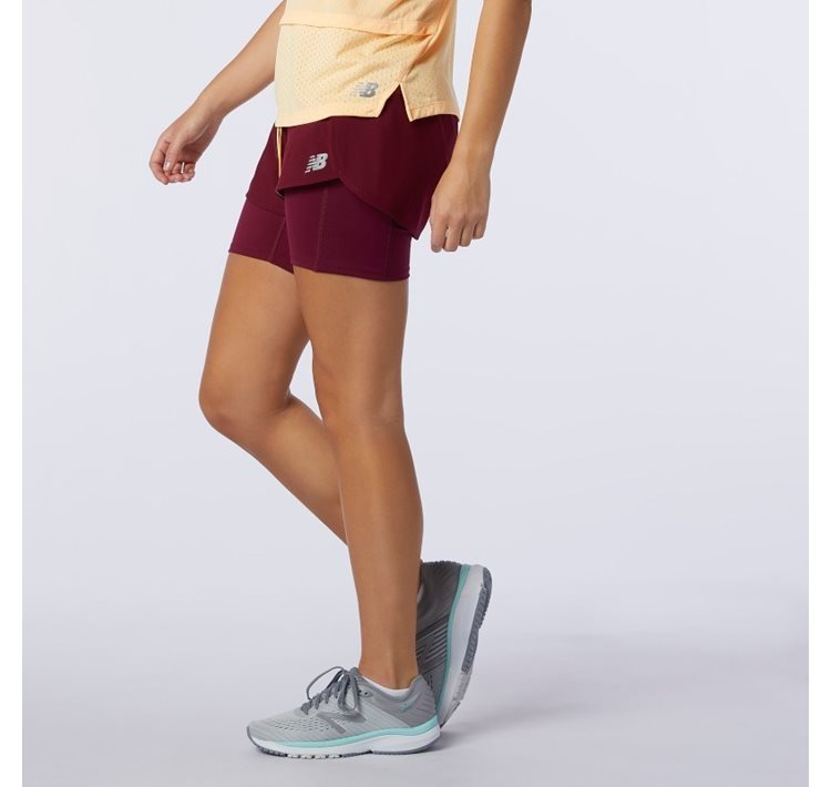 Printed Impact Run 2 IN1 Short