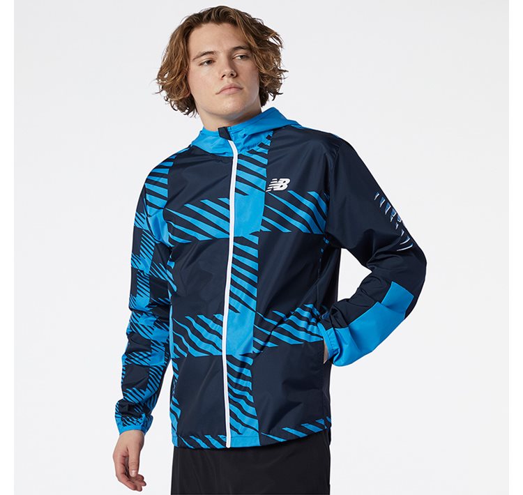 Printed fast flight Jacket