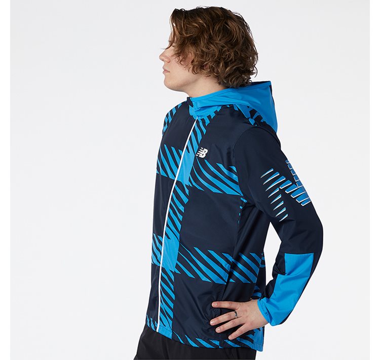 Printed fast flight Jacket