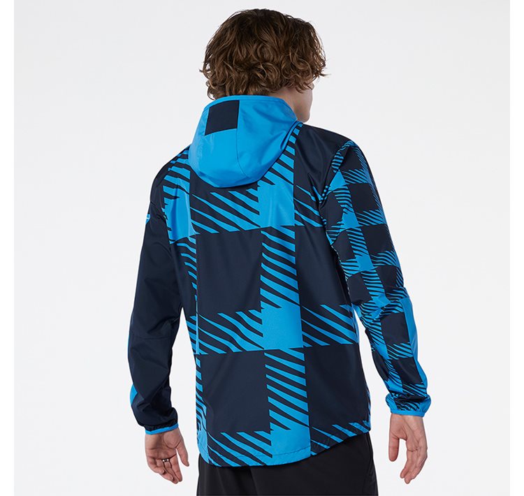 Printed fast flight Jacket