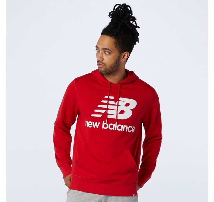 Essentials Stacked Logo Po Hoodie