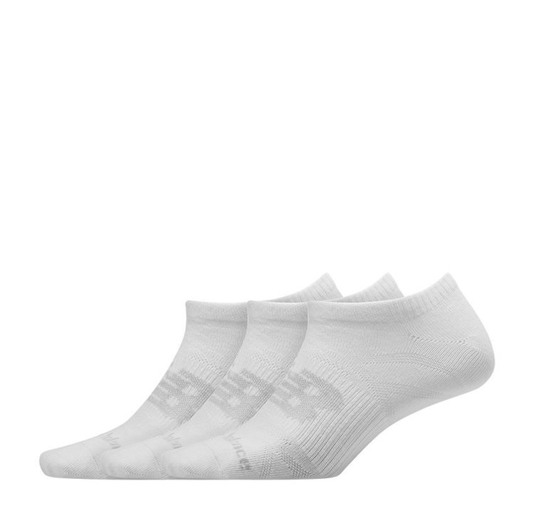 Flat Knit No-Show 3 Pair