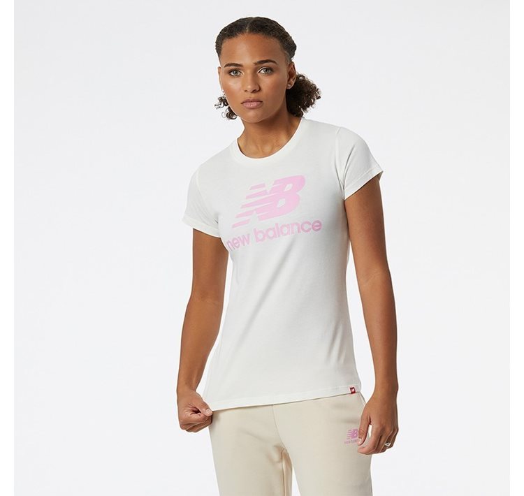 Essentials Stacked Logo Tee