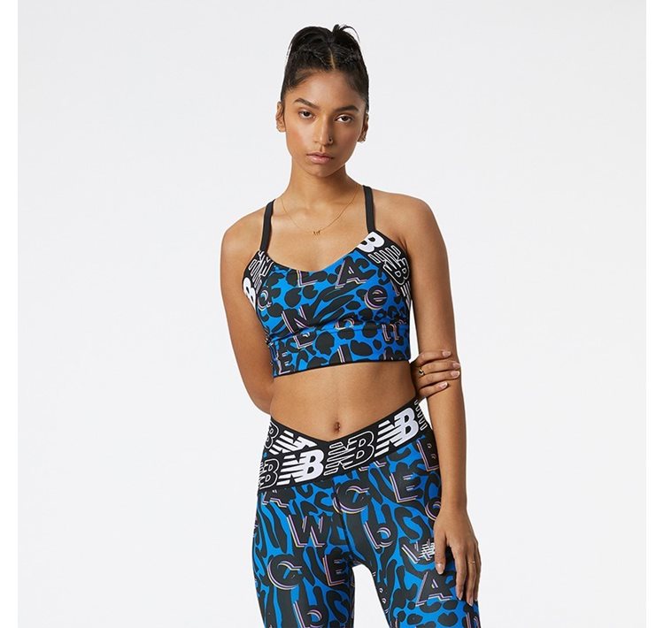 Relentless Printed Crop Bra