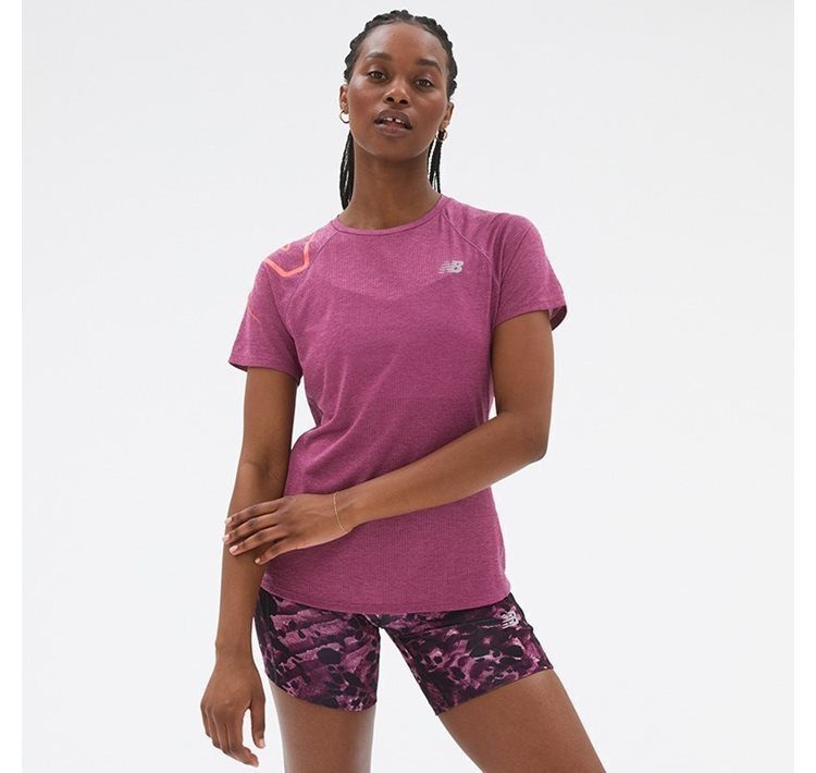 Printed Impact Run Short Sleeve
