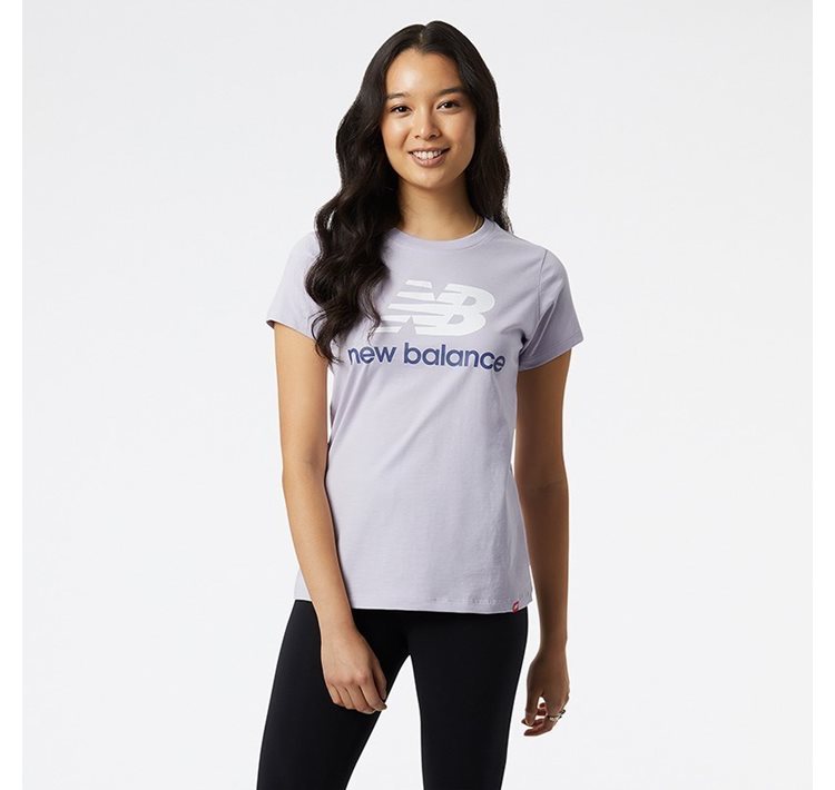 Essentials Stacked Logo Tee