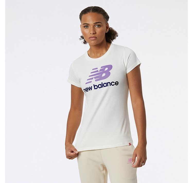 Essentials Stacked Logo Tee
