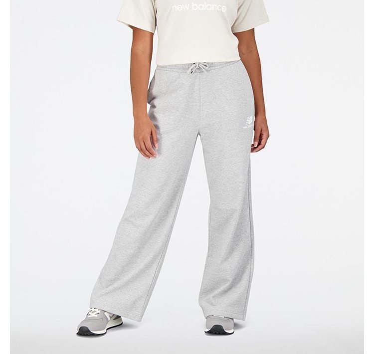 Essentials Stacked Logo French Terry Wide Legged Sweatpant