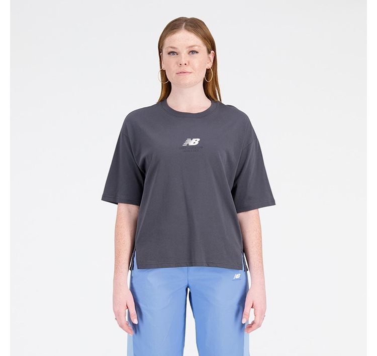 Athletics Remastered Cotton Jersey Boxy T-shirt