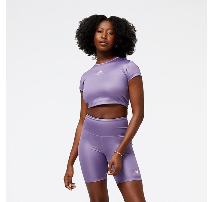 Athletics Pearl Cropped T-shirt