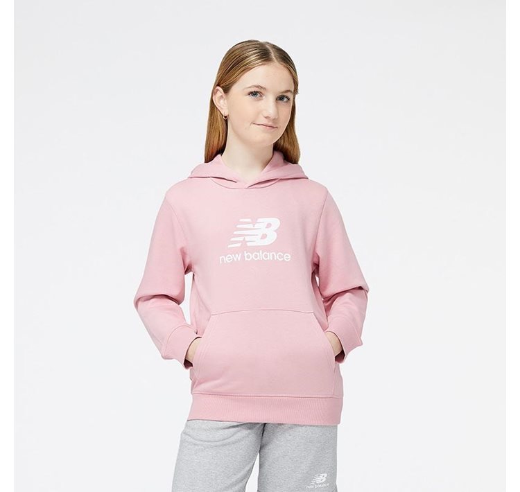 Essentials Stacked Logo French Terry Hoodie