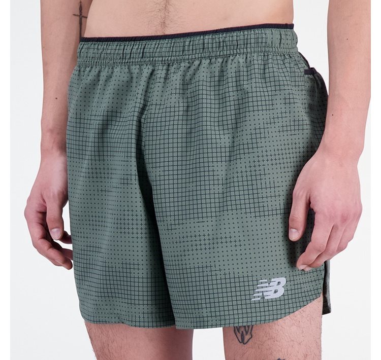Printed Impact Run 5 Inch Short