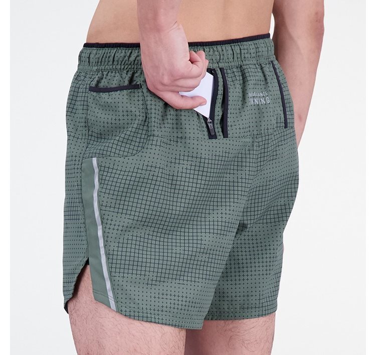 Printed Impact Run 5 Inch Short
