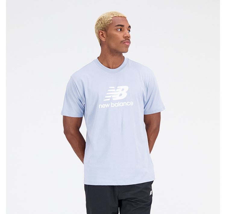 Essentials Stacked Logo Short Sleeve T-Shirt