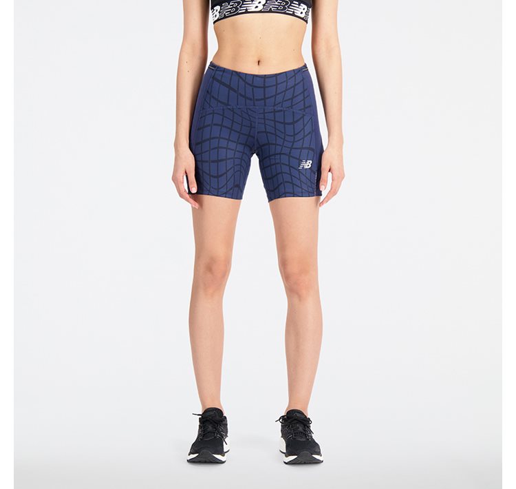 Short Printed Impact Run Fitted Short