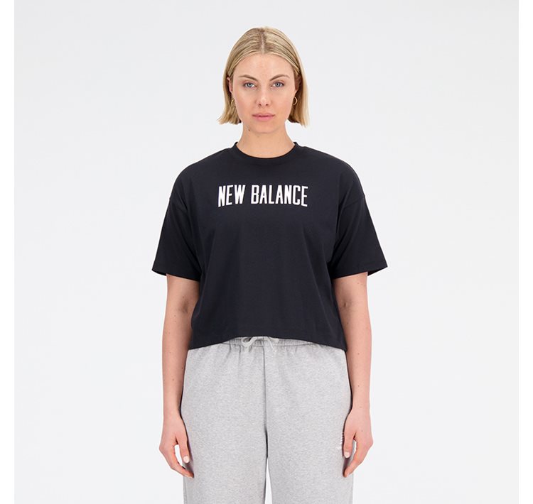 Relentless Heathertech Cropped T-Shirt