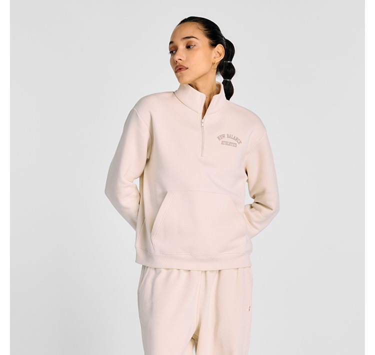 Graphic Quarter Zip