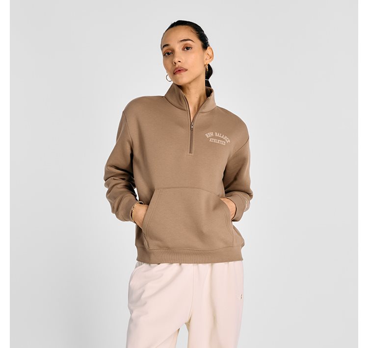 Graphic Quarter Zip