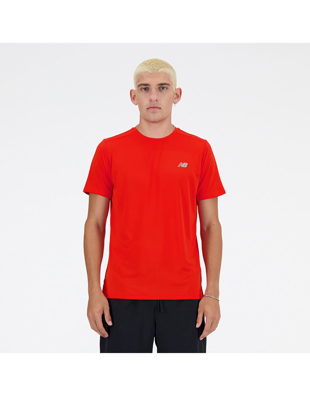 ◆New Balance◆ UNI FROZEN Essential Small Logo Short Sleeve New Balance Boys' Active T-Shirt - 2 Pack Cotton Logo Shirt