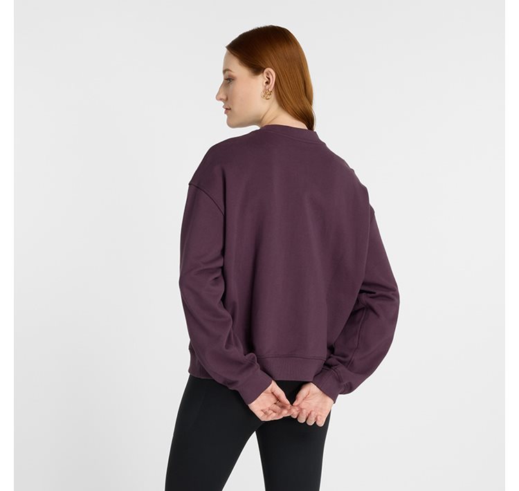 Embossed Logo French Terry Crew