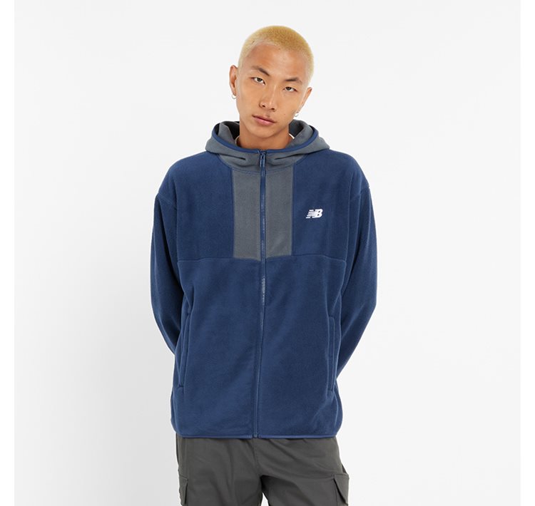 Polar Fleece Hooded Jacket
