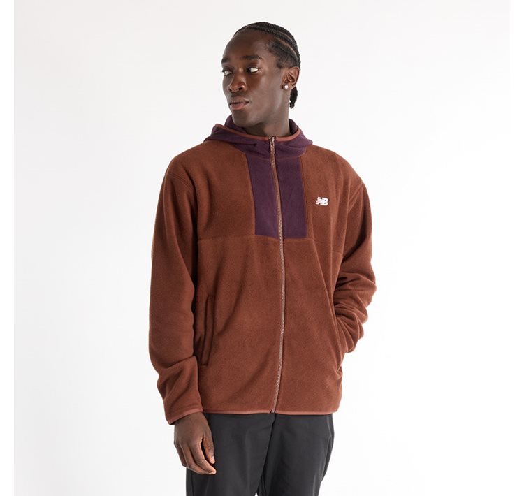 Polar Fleece Hooded Jacket
