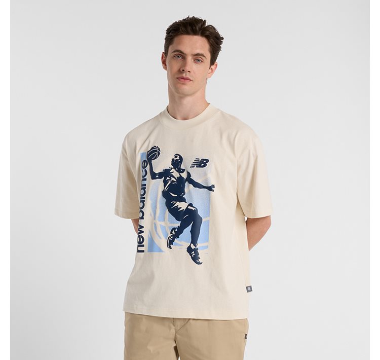 Hoops Graphic Vintage T-shirt