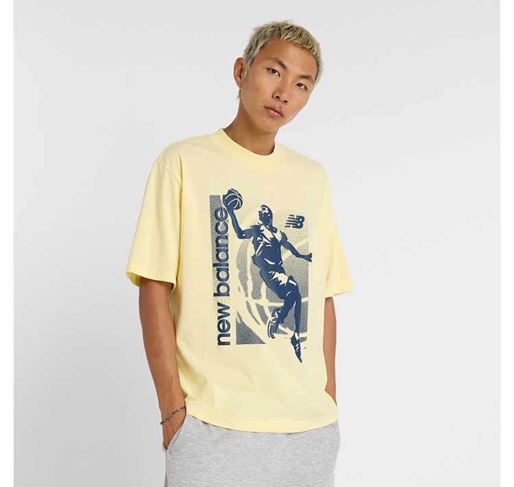 Hoops Graphic Vintage T-shirt