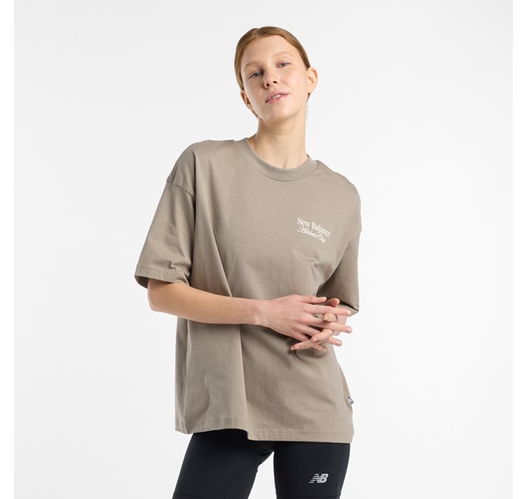 Linear Graphic Oversized T-shirt