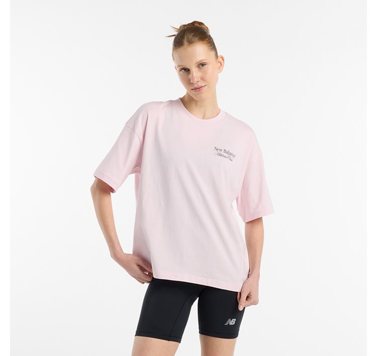 Linear Graphic Oversized T-shirt