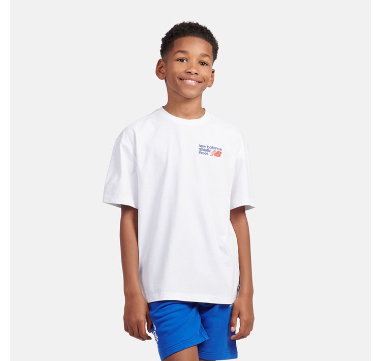 Athletic Shoes Back Graphic Tee