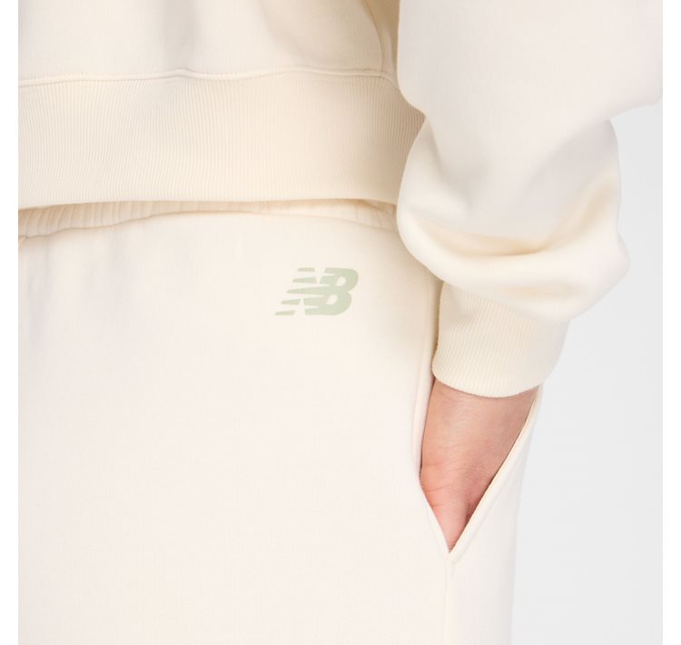 Linear Heritage Fleece Wide Leg Pant