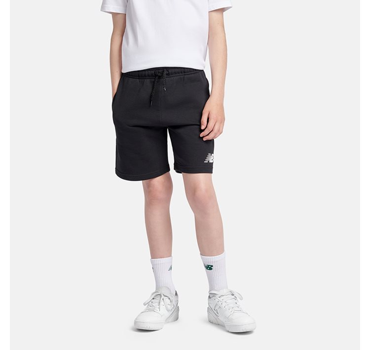French Terry Stacked Logo Short