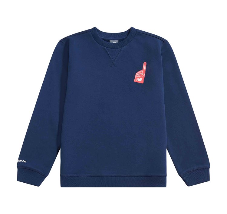Hoodless Pullover Sweatshirt