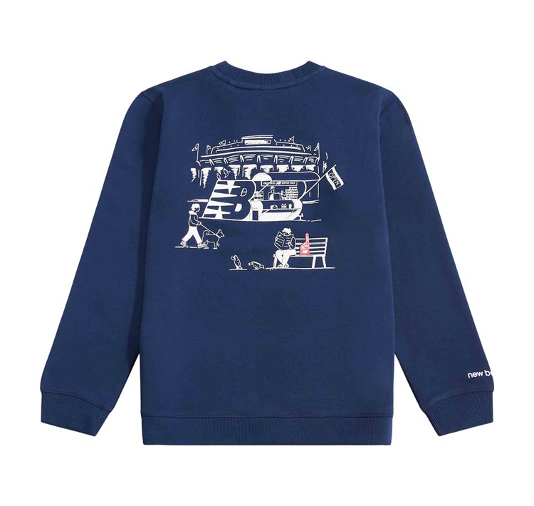 Hoodless Pullover Sweatshirt